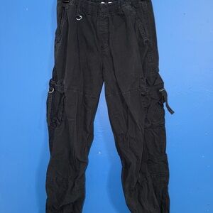 SO Women's Black Cargo Joggers